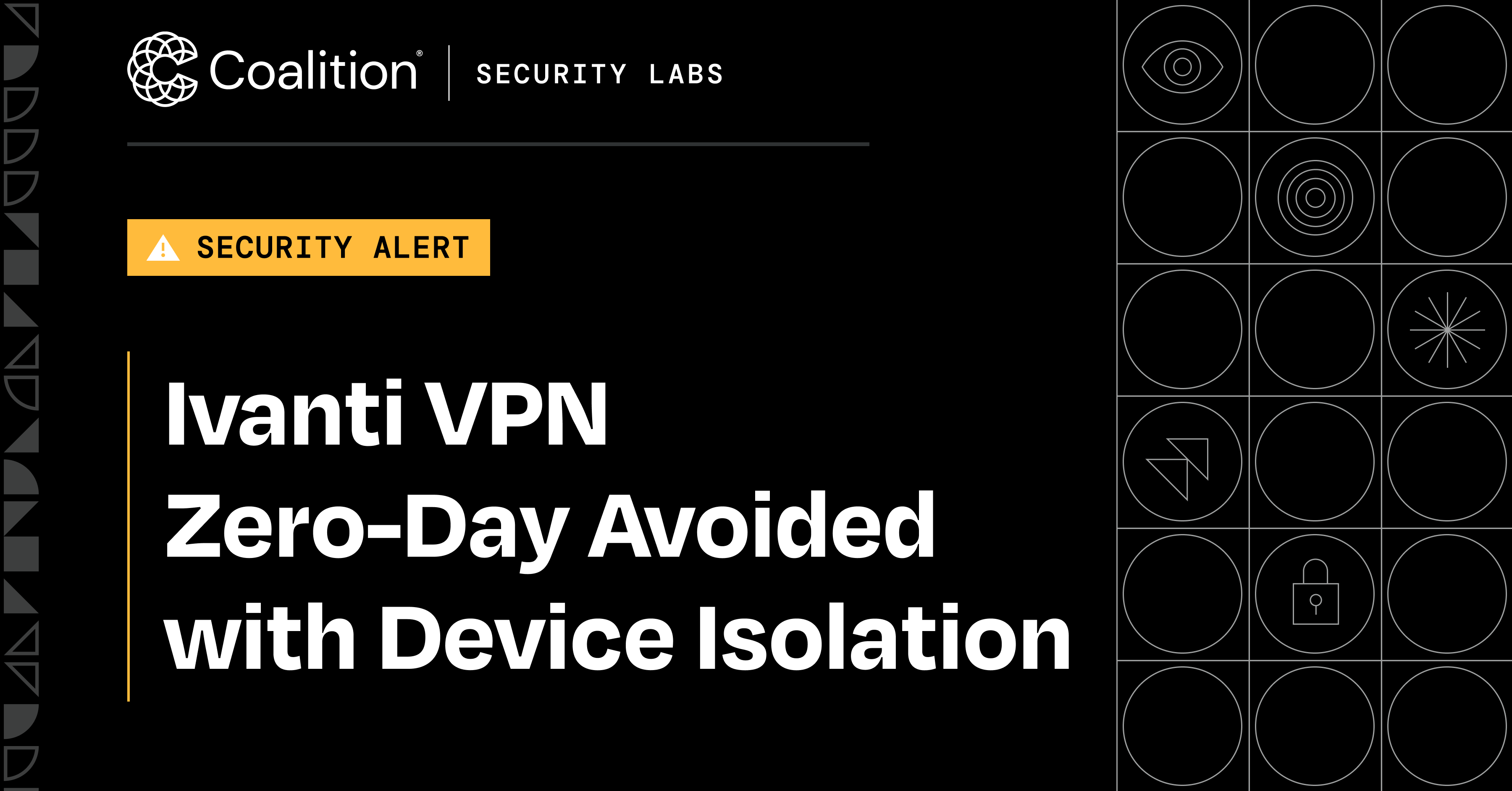Blog: Security Alert: Ivanti VPN Zero-Day Avoided with Device Isolation